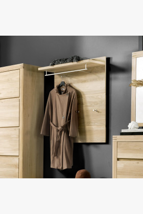 Věšáková stěna na chodbu dub bílý , Předsíň- 1 2