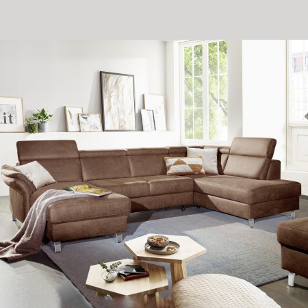 Sedačka ve tvaru U na nožičkách , Sedačky- 1