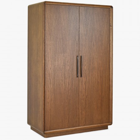2 dveřová skříň barva ořech, Lisabon , Šatní skříně- 1