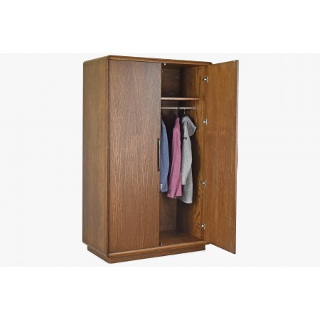 2 dveřová skříň barva ořech, Lisabon , Šatní skříně- 6