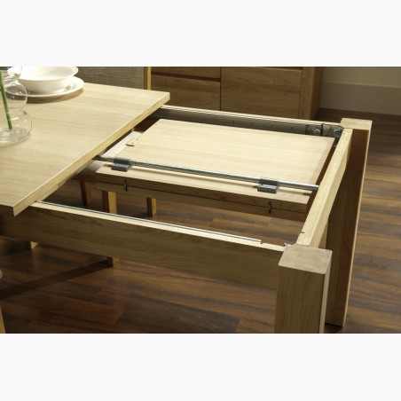 Dubový rozkladací stôl 140-200 x 90 , kolekcia Helsinki- 12