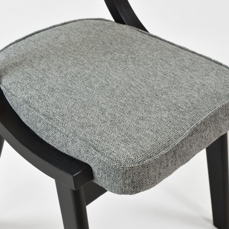 Černá dřevěná jídelní židle , Jídelní židle- 6