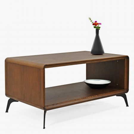 Konferenční stolek barva ořech na nožičkách , Konferenční stolky- 4