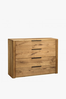 Komoda zásuvková masív dub, Texas 44