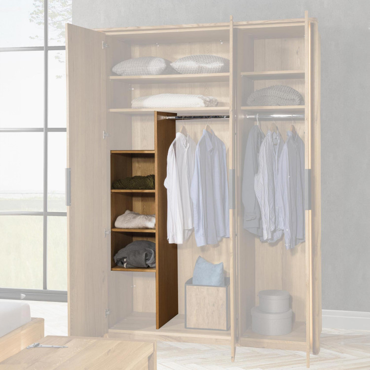 Polička s vešiakom na šatník texas 63 , kolekcia Texas - Spálňa- 2