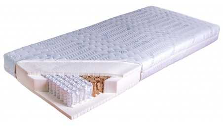 Luxusní taštičková matrace + latex Neapol 160 x 200, H2 , Matrace- 2