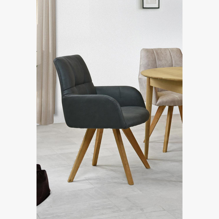 Židle do jídelny v černé látce, Nebolo , Jídelní židle- 2