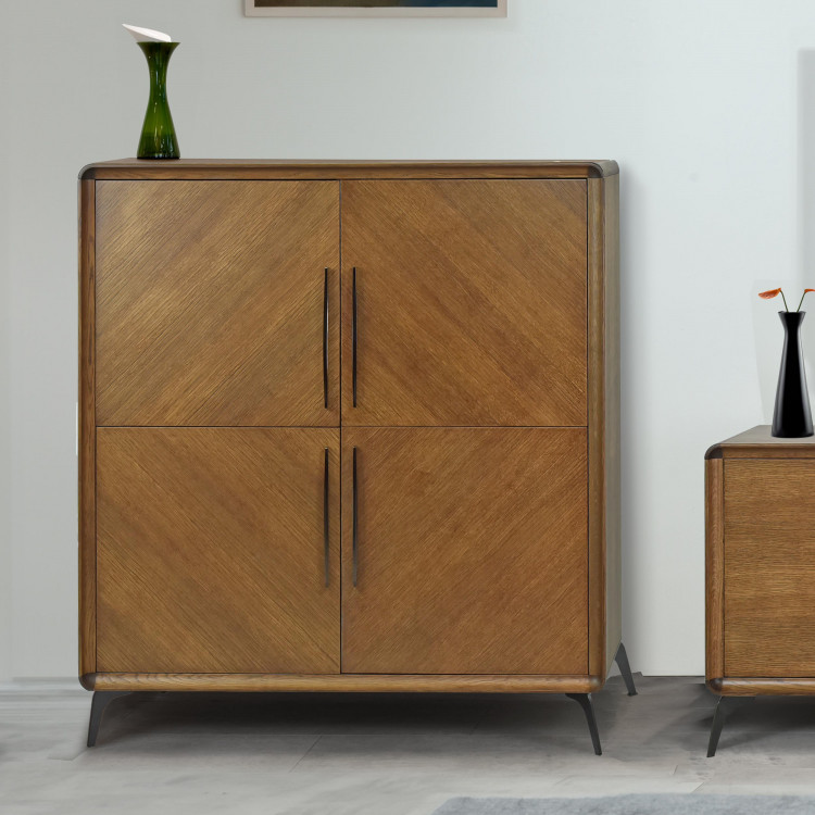 Obývací stěna lisabon barva ořech , Obývací stěny- 9