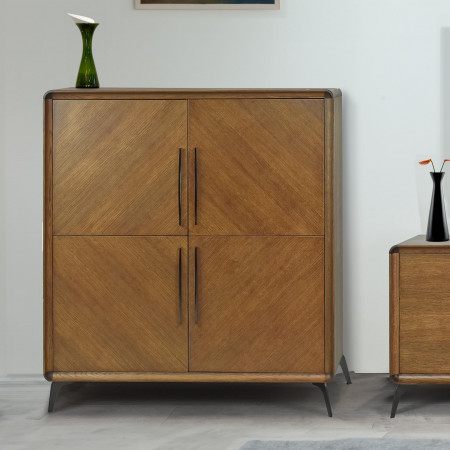 Obývací stěna lisabon barva ořech , Obývací stěny- 9