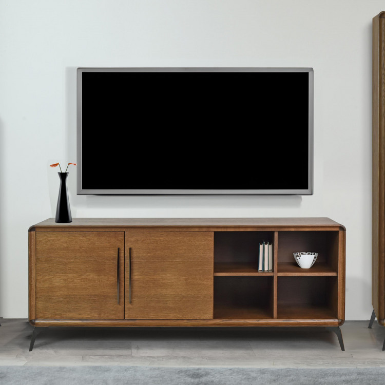 Obývací stěna lisabon barva ořech , Obývací stěny- 10