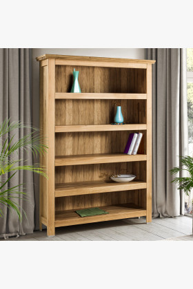 Masívny dubový regál, Alexandra 15