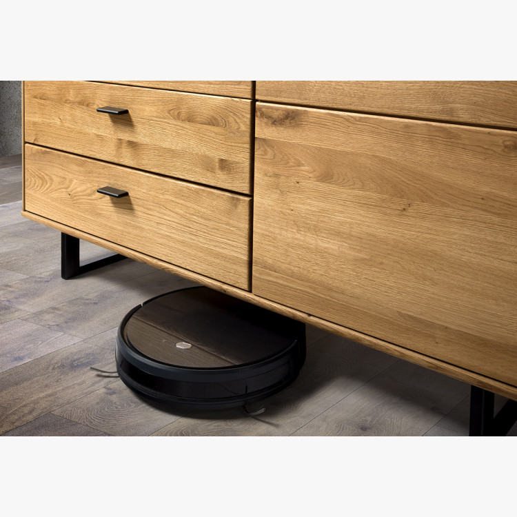 Dubový příborník na kovových nohách