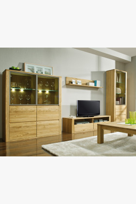 Dubový nábytek do obýváku, kolekce Nice