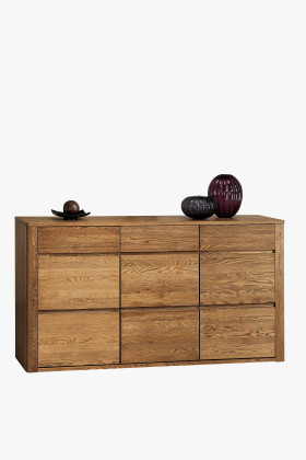 Dubová komoda dlouhá, Nice 49 barva dub ořech