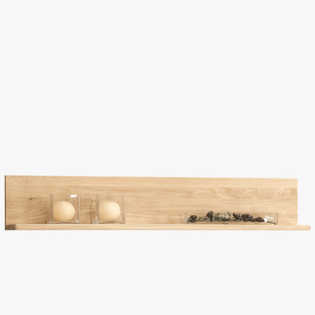 Dubová police 128 cm, Nice 32 dub bianco