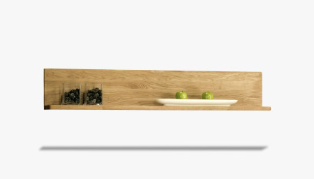 Dubová police 128 cm, Nice 32 dub bianco