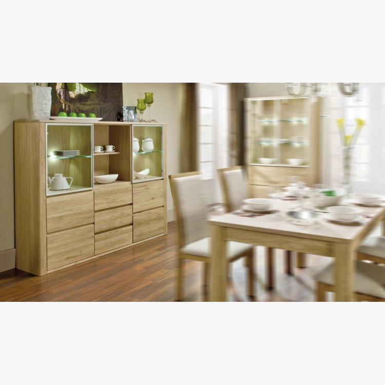 Dubový sekretář luxusní, Nice 47 dub ořech