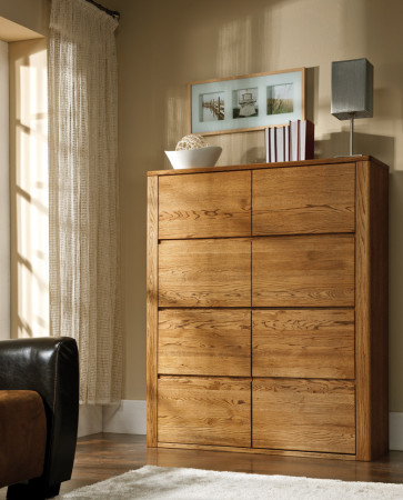 Dubový sekretář luxusní, Nice 47 dub ořech