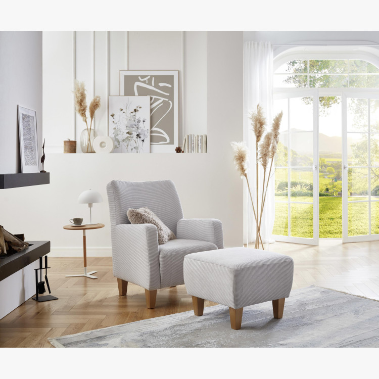 Pohodlné křeslo do obývacího pokoje Bosse