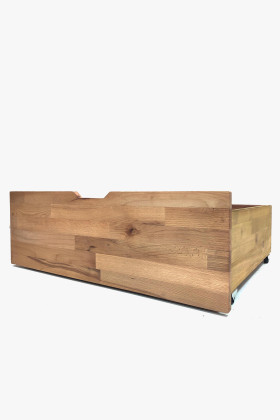 Sada 2 ks zásuviek pod posteľ dub