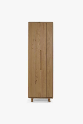 Skriňa do predsiene masív, dub biely 2