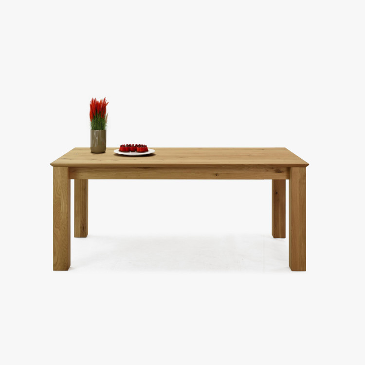 Dřevěný rozkládací stůl 200 x 90 cm, + 100 cm