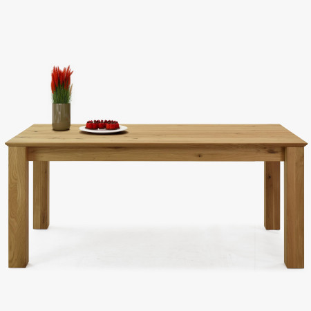 Dřevěný rozkládací stůl 200 x 90 cm, + 100 cm