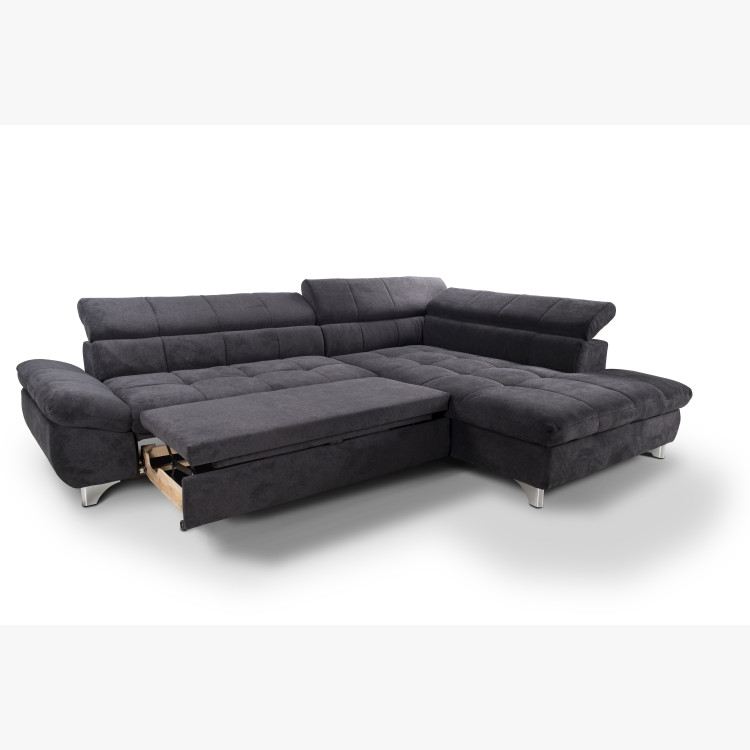 Rohová sedačka s funkcí spaní , Roh v pravo