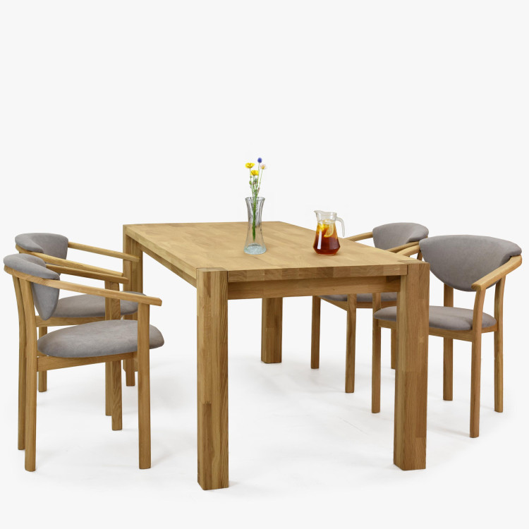 Dubový stůl 180 x 85 cm