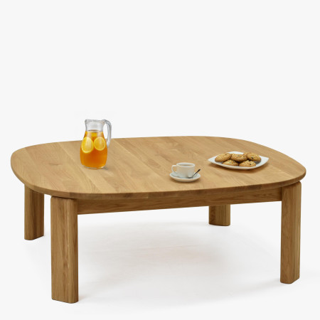 Dubový konferenční stolek 110 x 110 cm