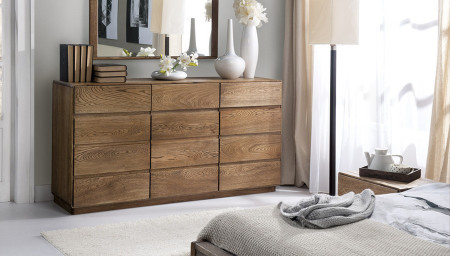 Dřevěná dubová komoda, helsinki 49 DP
