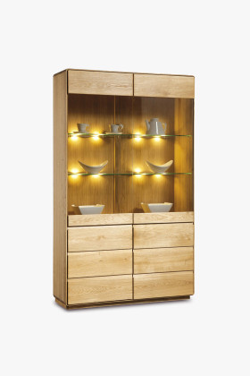 Luxusná vitrína z dubu, helsinki 12 ON