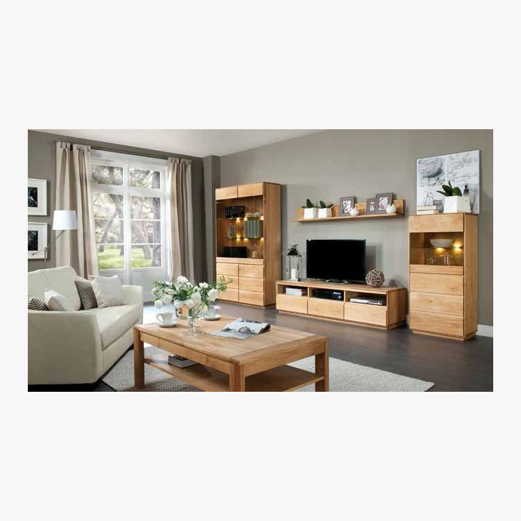 Dubová vitrina do obýváku, helsinki 50 ON