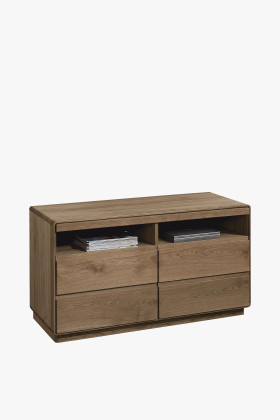 Masivní tv komoda z dubu, helsinki 22 DP