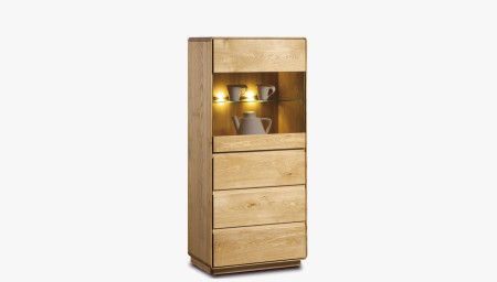 Dubová vitrina do obýváku, helsinki 51 on