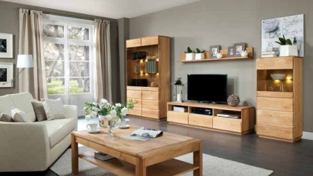 Dubová vitrina do obýváku, helsinki 51 on