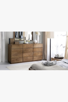 Dřevěná dubová komoda, helsinki 49 ON 2