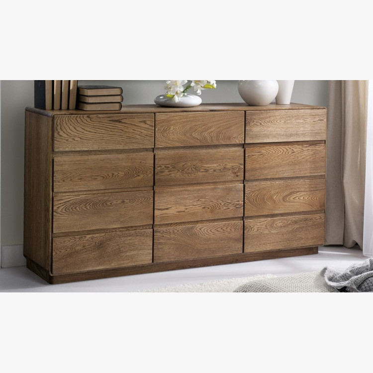 Dřevěná dubová komoda, helsinki 49 ON