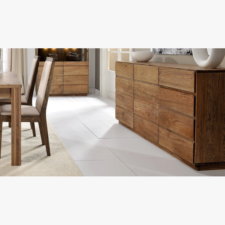 Dřevěná dubová komoda, helsinki 49 ON