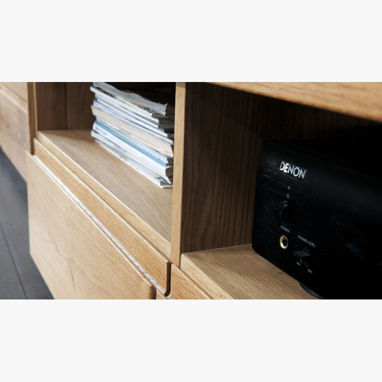 Tv komoda z dubu, helsinki 25 DP