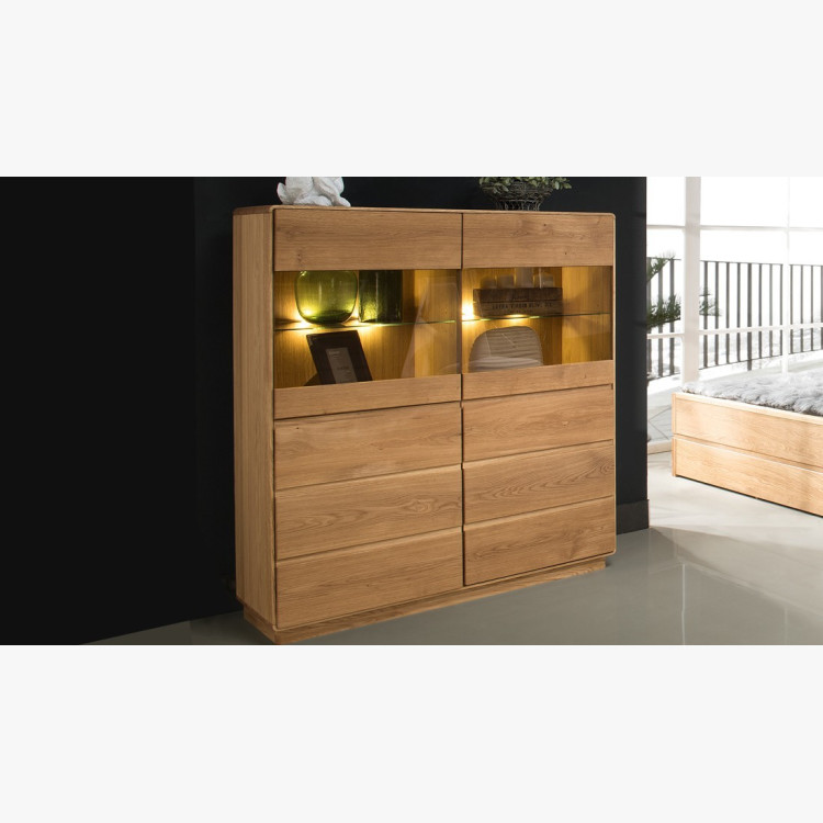 Dubová vitrina typ 48 Helsinki ON