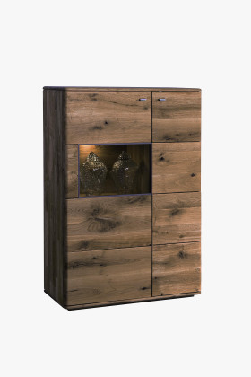 Vysoká komoda s jednou presklenou časťou, Texas typ 45 DP