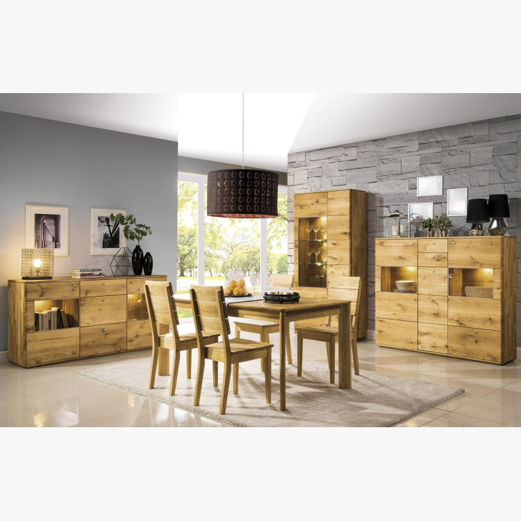 Vysoká komoda s jednou prosklenou částí, Texas typ 45 DP