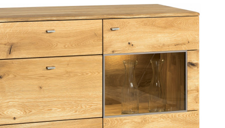 Luxusní komoda z dubu do obýváku,  Texas Typ 49 ON