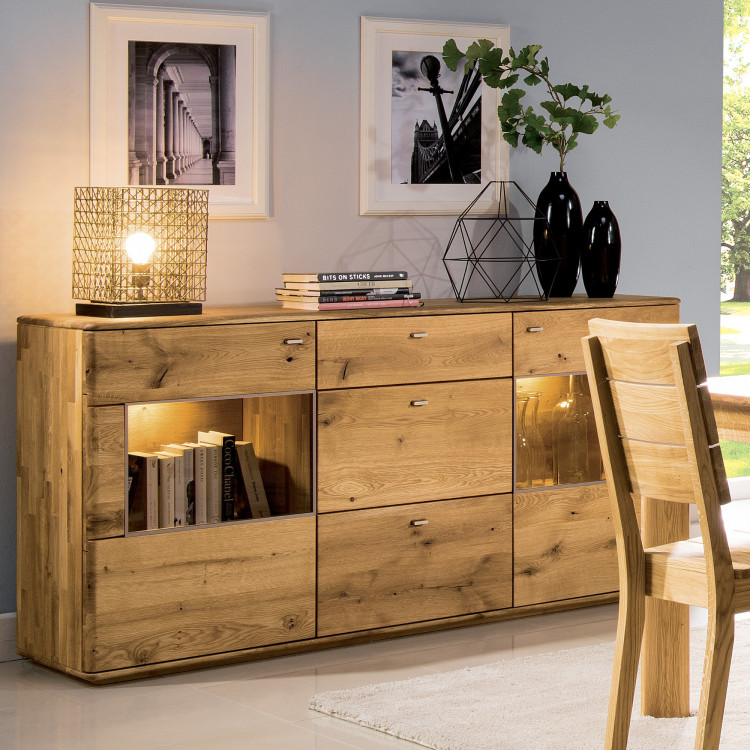 Luxusní komoda z dubu do obýváku,  Texas Typ 49 ON