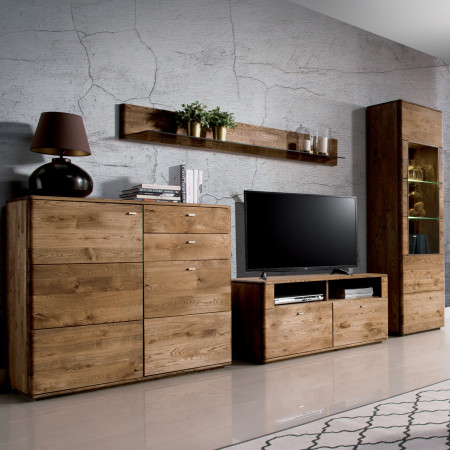 Kratší televizní stolek z dubu, Texas 21 ON