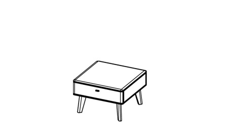 Retro konferenční stůl z dubu, Texas typ 66 ON