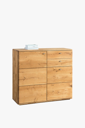 Vysoká komoda z duba do obývačky, Typ 46 ON