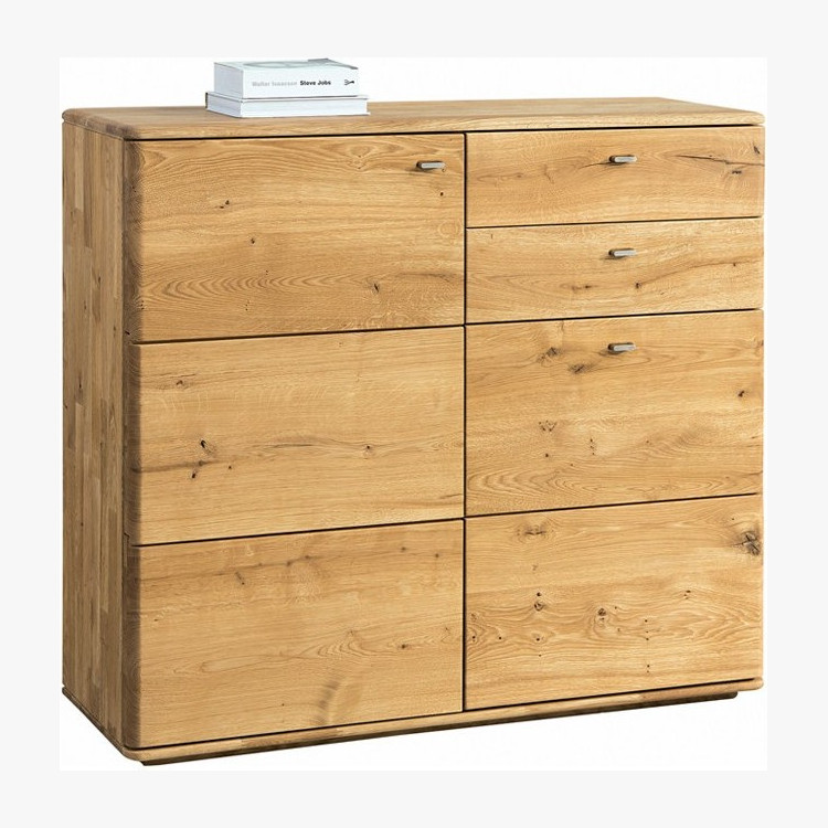 Vysoká komoda z dubu do obýváku, Typ 46 ON