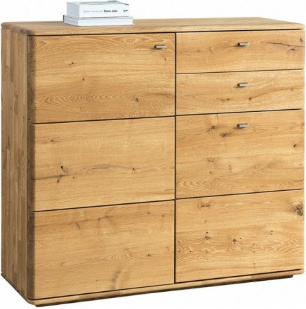 Vysoká komoda z dubu do obýváku, Typ 46 ON